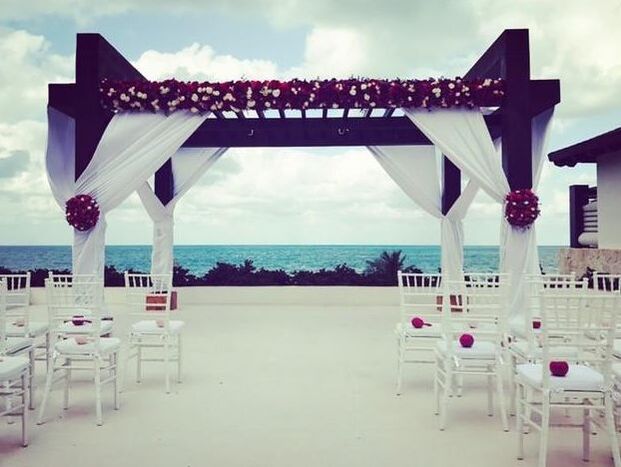 Secrets Playa Mujeres Terrace wedding